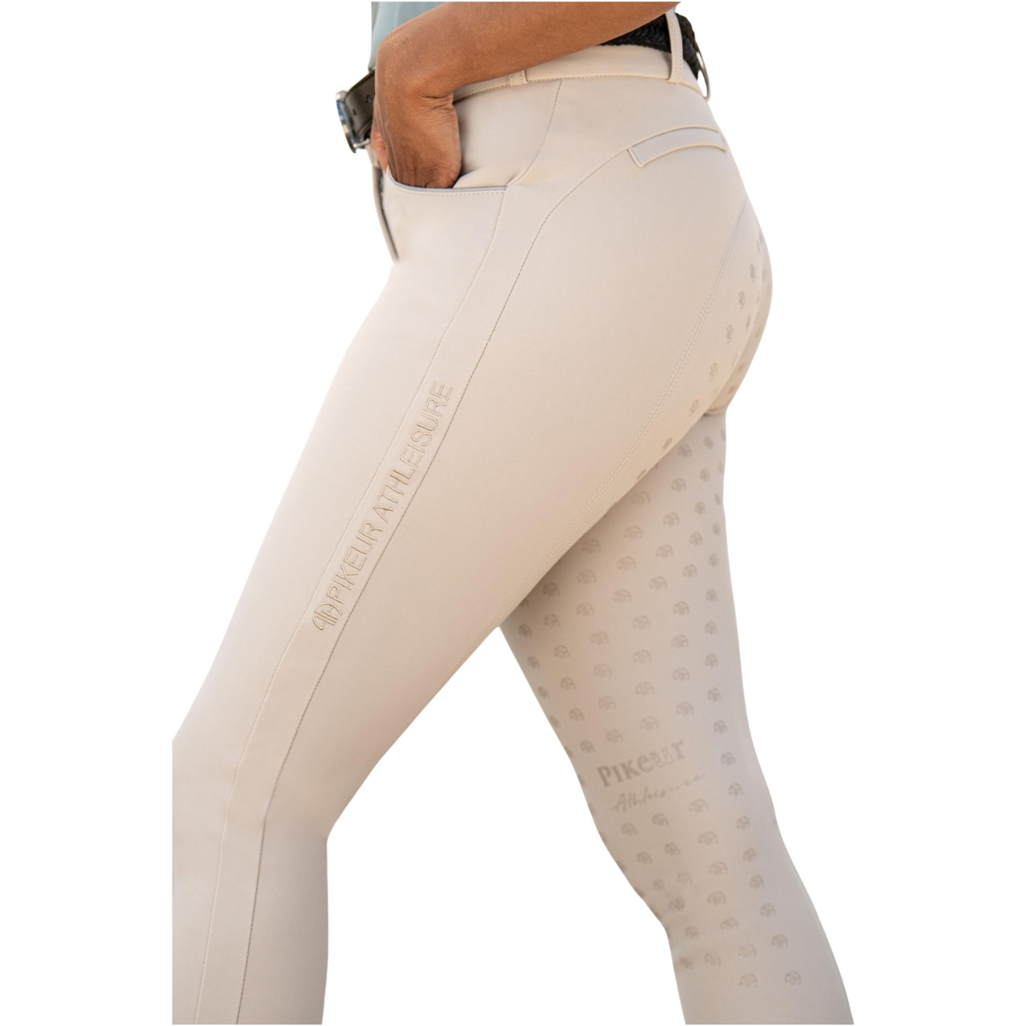 Pikeur Femmes Delilah Pantalons De équitation à Poignée Complète 146905 - Vanilla Cream